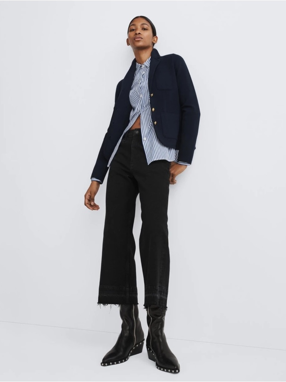 Rag & Bone Andi Wide Leg in Dahlia